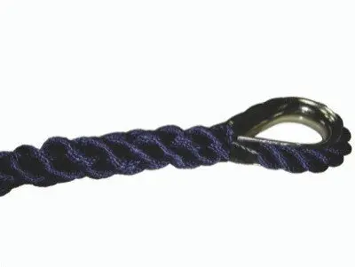12 Mm Blue Triple-Strand Mooring Rope – 9 Meter Length 1