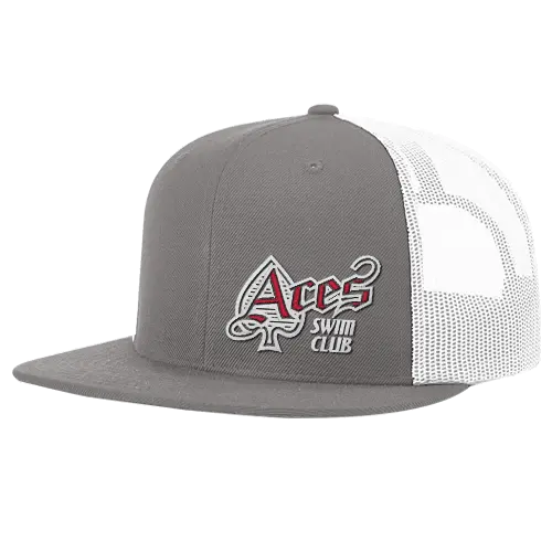 Aces Flat-Bill Trucker Hat 1