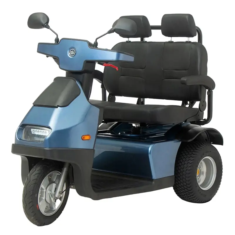 Afiscooter S3 Breeze – Dual-Seat 3-Wheel Electric Mobility Scooter 1