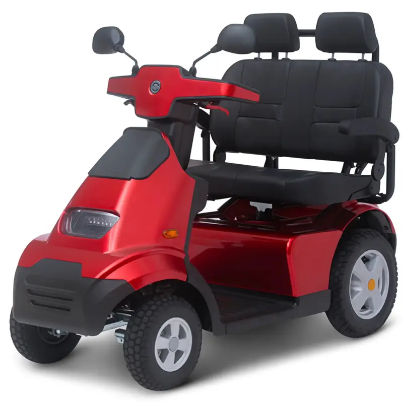 Afiscooter S4 Breeze Duo – Dual-Seat 4-Wheel Electric Mobility Scooter 1