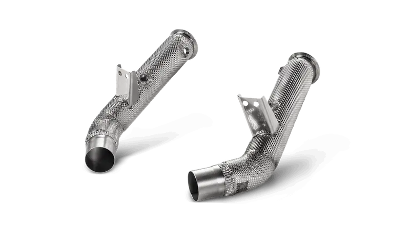Akrapovič Catless Downpipes For Alfa Romeo Giulia Quadrifoglio 1