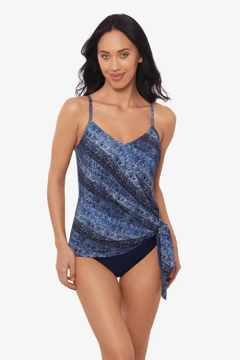 Alex Via Roma Print Tankini Top 1