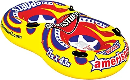 Amerisport Double-Rider Inflatable Snow Tube 1