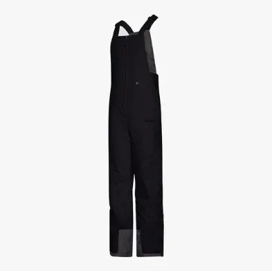 Arctix Men'S Black Insulated Snow Bib Overalls 1
