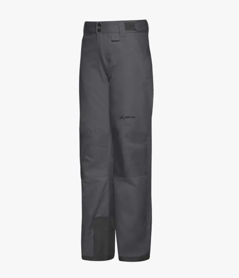 Arctix Youth Reinforced Snow Pants – Steel Gray 1