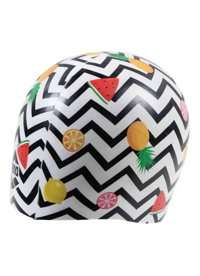 Arena Hd Silicone Swim Cap – Fresh Fruit Pattern 1