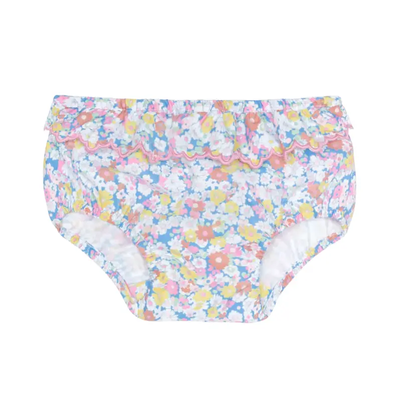 Baby Jasmine Blossom Diaper Cover – Delicate Print Swim Essential 1