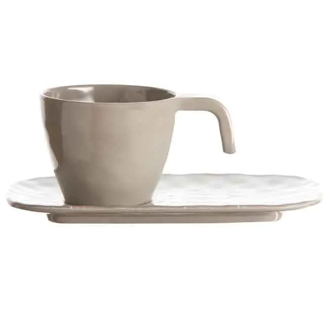 Bali Set Of 6 Espresso Cups With Saucers 1