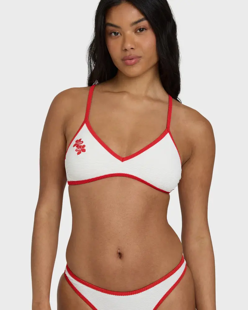 Billabong Picnic V-Cross Back Bikini Top 1
