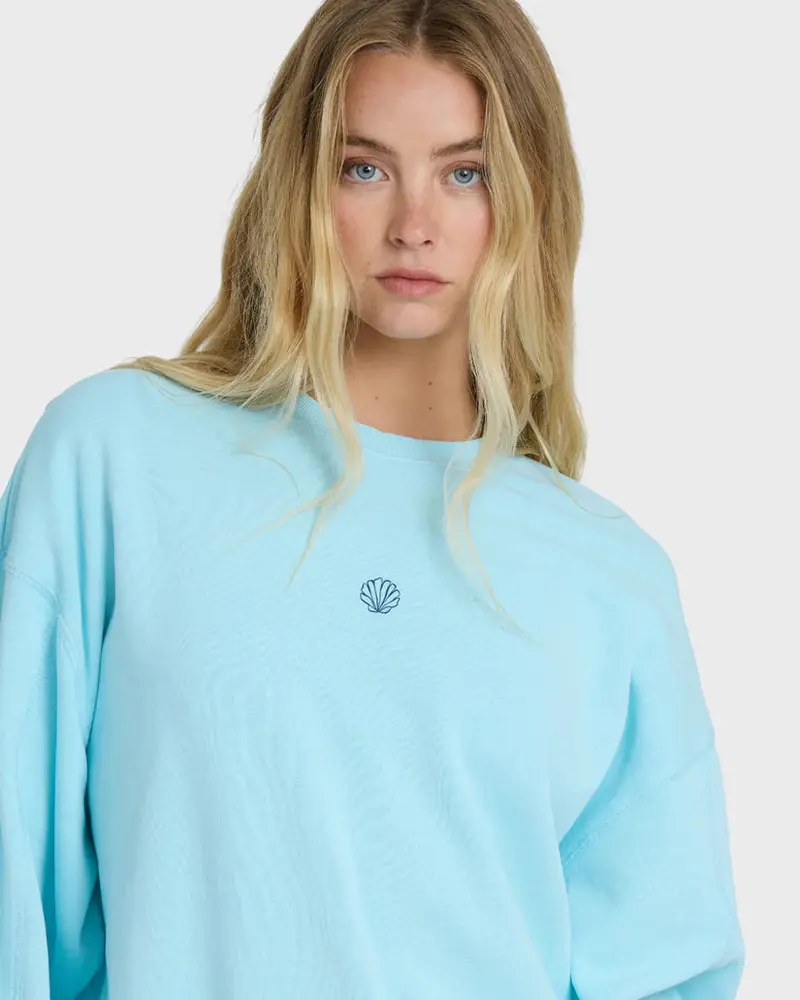 Billabong Sanibel Kendal Soft-Knit Crewneck Sweatshirt 1