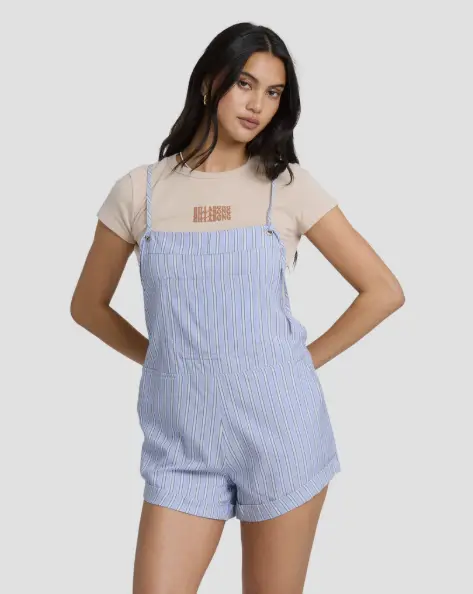 Billabong Wild Pursuit Twilight Blue Overall 1
