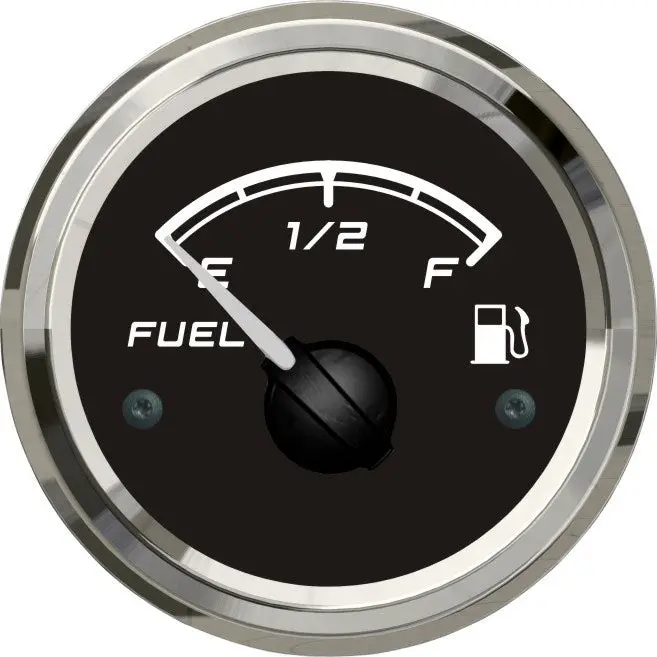 Black Fuel Level Gauge – 240–33 Ohm Range 1