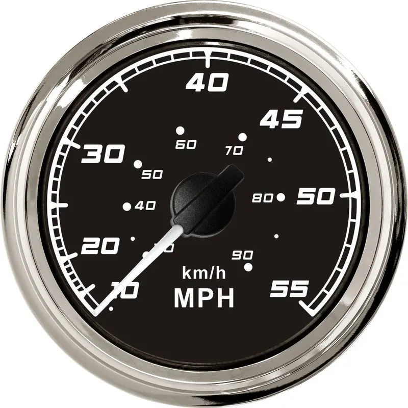 Black Water-Pressure Speedometer – 0–55 Mph 1