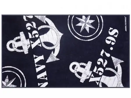 Blue Beach Towel & Matching Cushion Bundle – Model 50002 1
