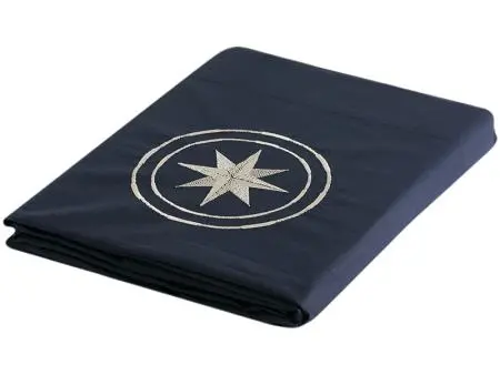Blue Double Flat Sheet – 210X280 Cm, Model 50412 1
