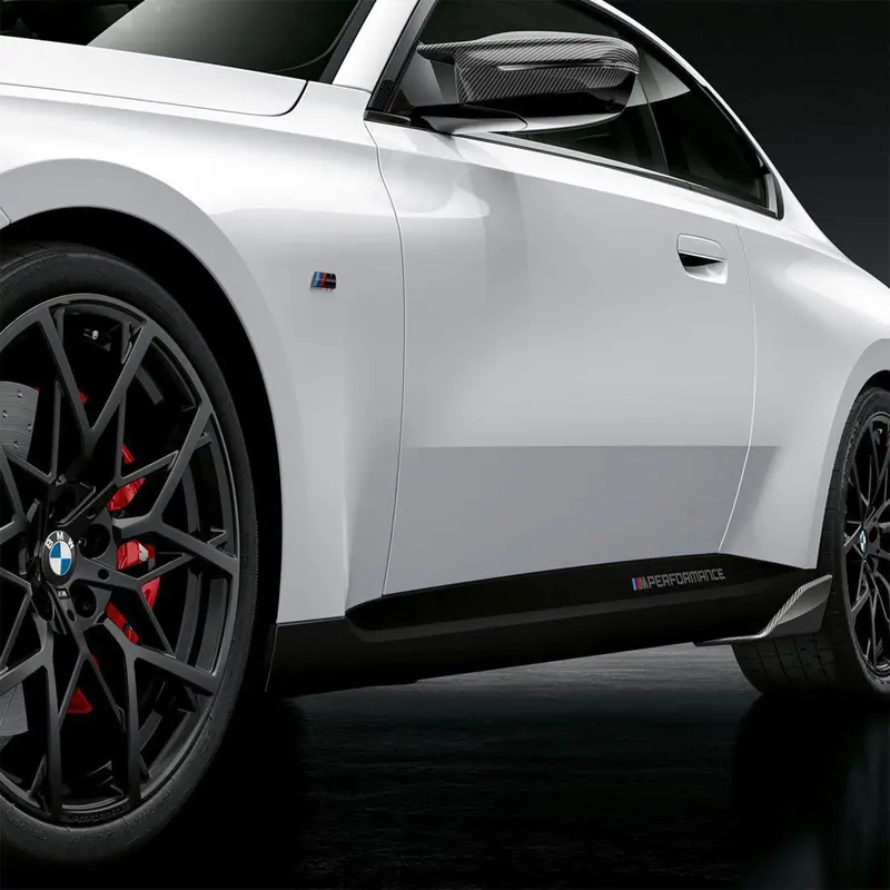 Bmw M240I G42 Carbon Fiber Side Skirt Fins – Authentic M Performance Exterior Enhancement 1