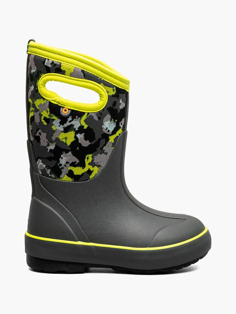 Bogs Little Kids Camo Texture Classic Ii Boots – 3-Season Protection 1