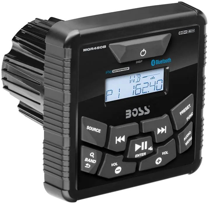 Boss Mgr450B Marine Dashboard Stereo System 1