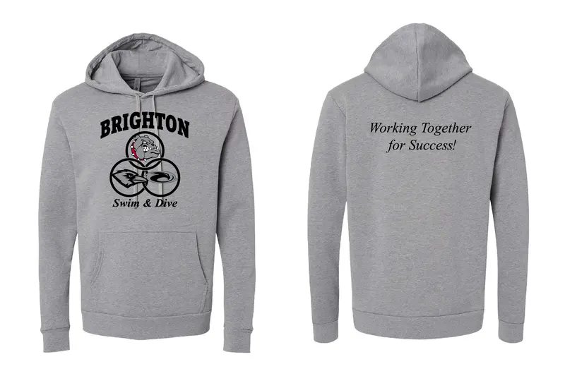 Brighton Girls Swim & Dive Team Fleece Hoodie 1