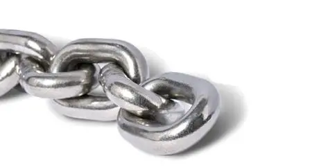 Calibrated Aisi 316 Stainless Steel Anchor Chain – 10Mm, Iso P30 1