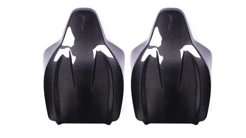Carbon Pre-Preg Seat Back Trim Set – Upper & Lower Panels For Bmw G80/G81 M3 1