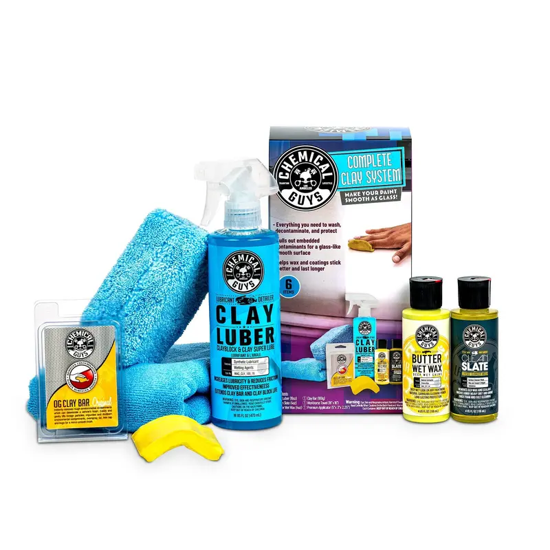 Chemical Guys Complete Clay Bar Detailing System Kit – All-In-One Surface Decontamination 1