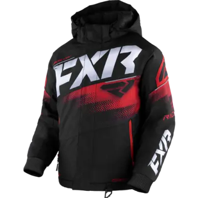 Child Boost Ski Jacket – Fxr (Black/Red) 1
