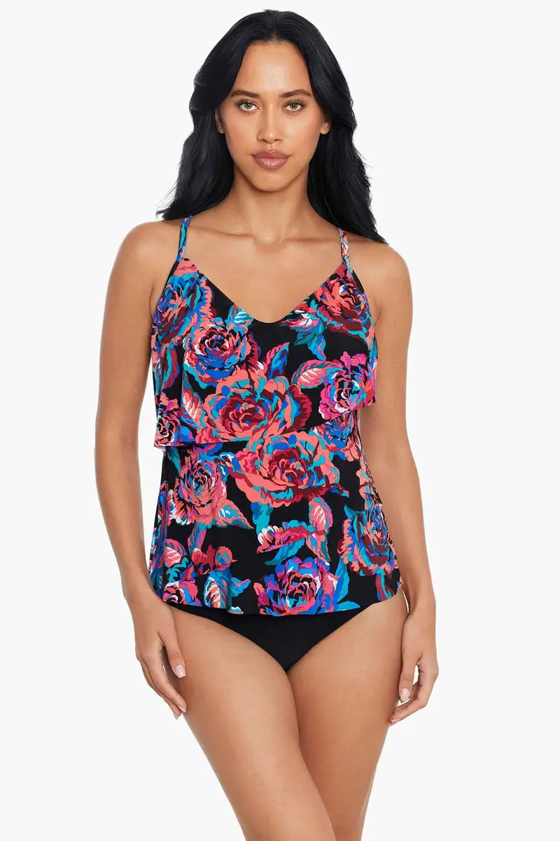 Chloe Sonic Blooms Tankini Top 1