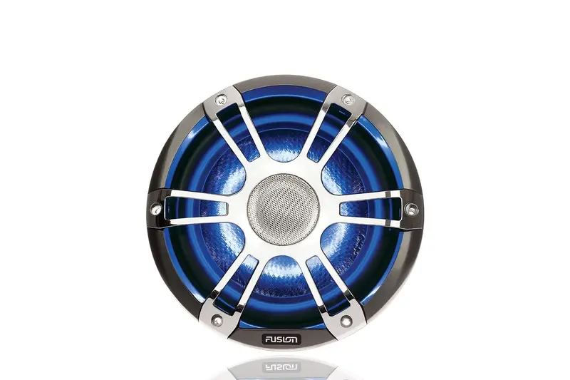 Chrome-Finished 8.8Cm Dual Speaker Set – Flush-Mount Design 1