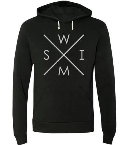Compass Swim Hoodie – Soft Fleece Pullover For Athletes 1