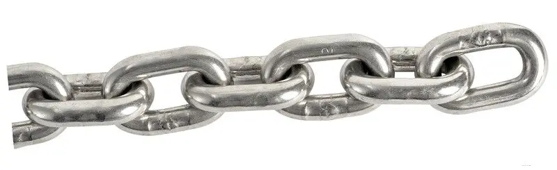 Corrosion-Resistant Stainless Steel Calibrated Chain, 12 Mm Ø, 100 Meters 1