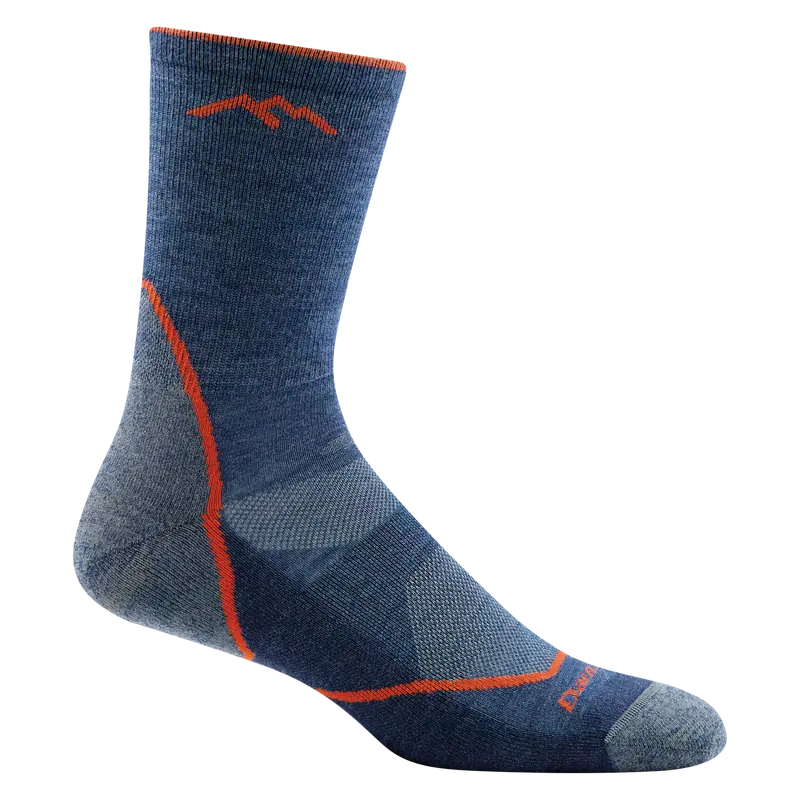 Darn Tough Men'S Light Hiker Micro Crew – Lightweight Trail Sock 1