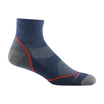 Darn Tough Men'S Light Hiker Quarter Sock – Lightweight Hiking Support 1