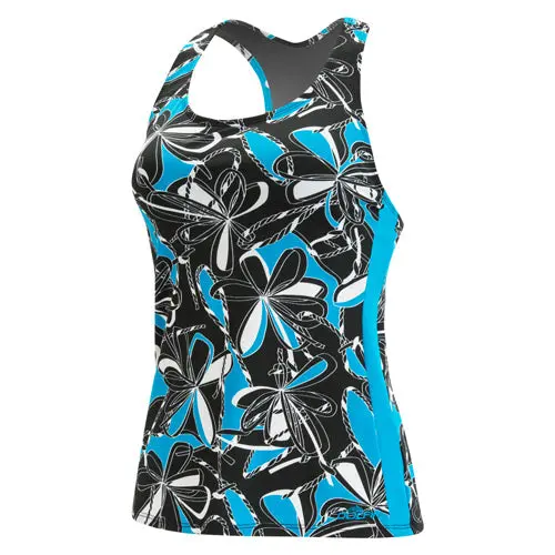 Dolfin Aquashape Knotty Flowers Racerback Tankini 4