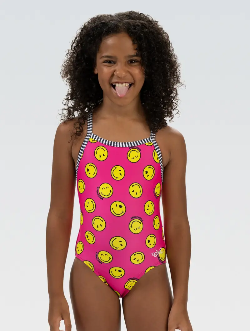 Dolfin Uglies All Smiles One-Piece Swimsuit For Girls 1