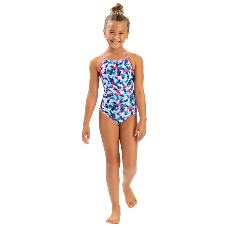Dolfin Uglies Girls' Pretty Mess One-Piece Swimsuit 1