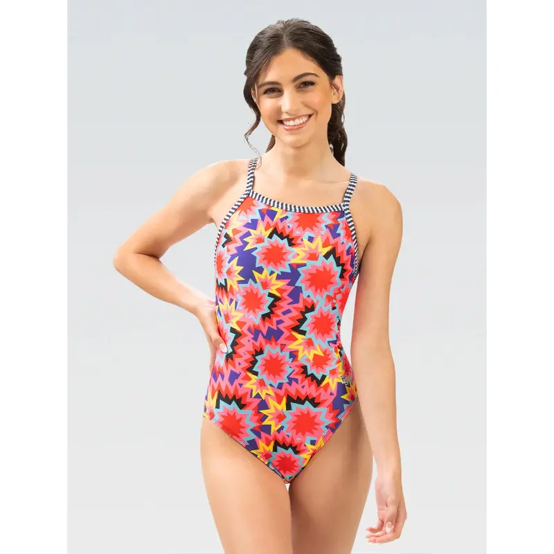 Dolfin Uglies Kaboom V-2 Back One-Piece Competition Suit 1