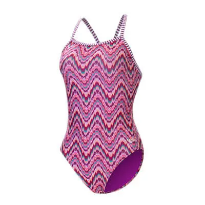 Dolfin Uglies Nomad Patterned V-Back Performance Swimsuit 1