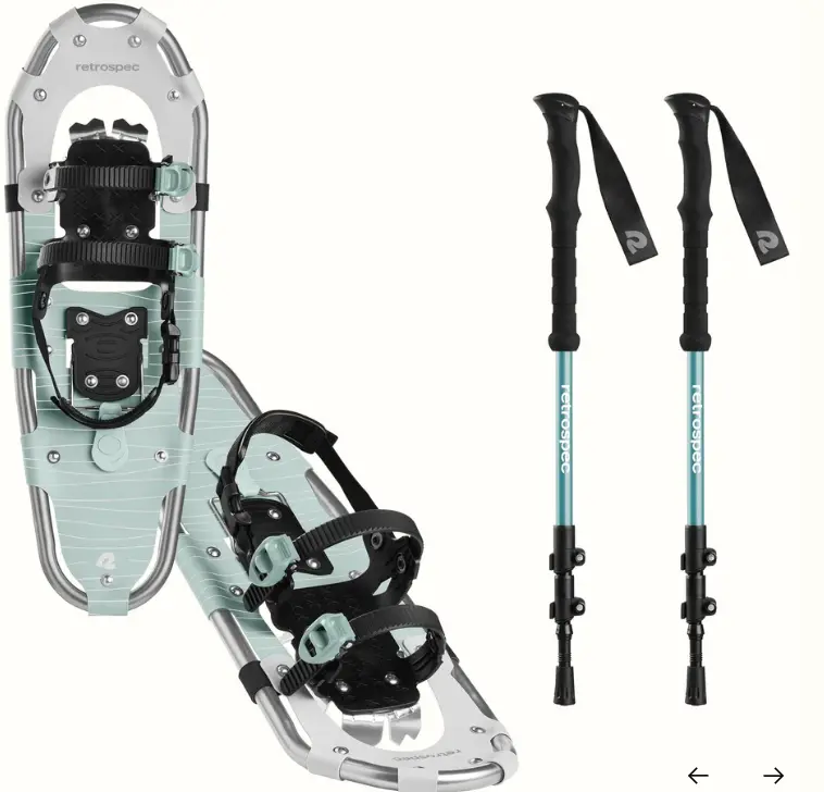 Drifter 30 Snowshoes – Winter Mint Colorway 1