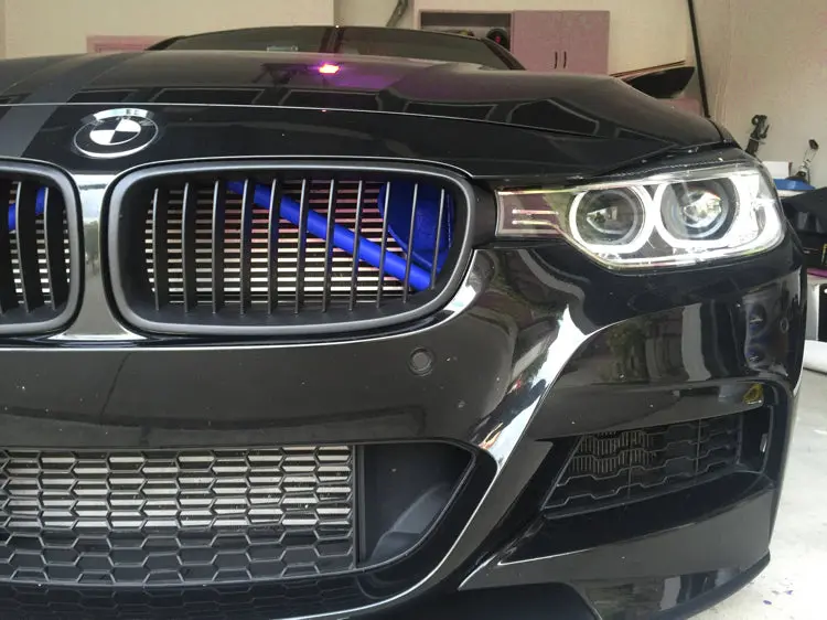 Emblex Blue V-Brace Front Grille Trim Cover For Bmw F- And G-Series (1–4 Series, Z4) 1