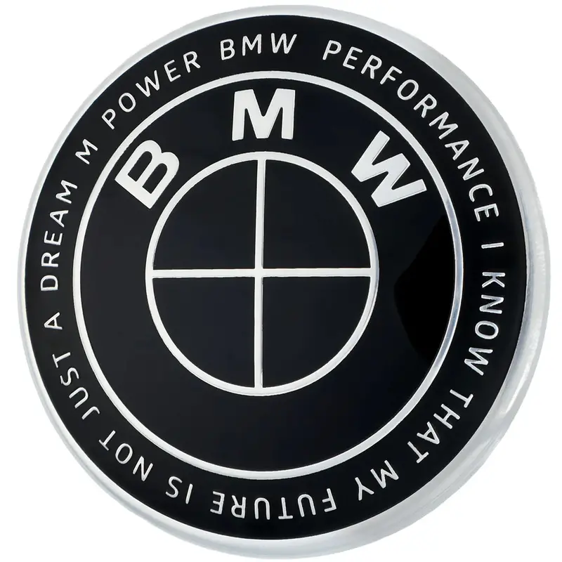 Emblex Bmw Ltd Edition Black Front Badge Emblem – Compatible With F-Series Models (M2 F87, M3 F80, M4 F82, 1/2/3/4 Series F20/F22/F30/F32) 1