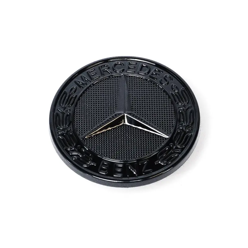 Emblex Gloss Black Hood Badge Overlay – Mercedes-Amg A45, Cla45, Gla45 1