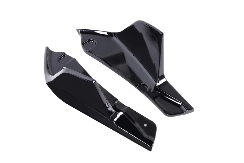 Exon Gloss Black Adro-Style Rear Splitter Winglet For Toyota Supra A90 1