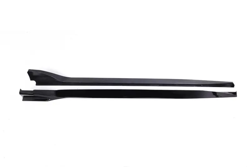 Exon Gloss Black Adro-Style Side Splitter For Toyota Supra A90 1