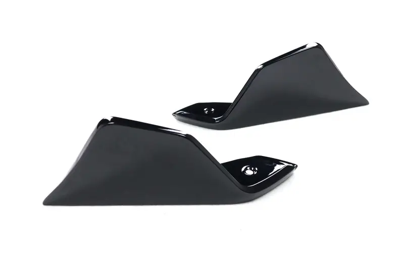 Exon Gloss Black Ag-Style Rear Splitter Winglet For Toyota Supra A90 1