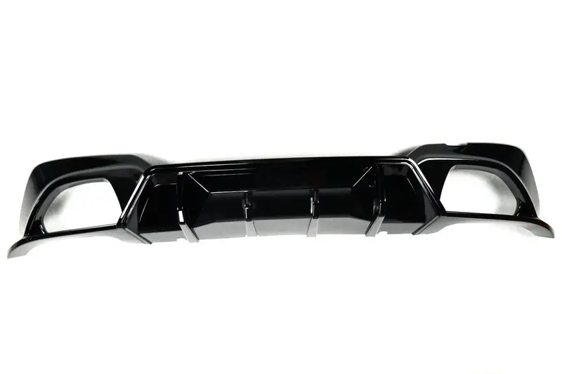 Exon Gloss Black Competition Rear Diffuser With Quad Exhaust Outlets For Bmw G20/G21 3-Series Lci M Sport 1