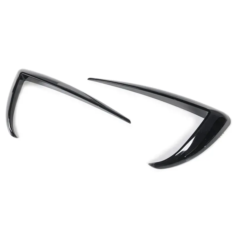 Exon Gloss Black Front Bumper Blade Trim For Tesla Model Y – Pyd Edition (2022–2024) 1