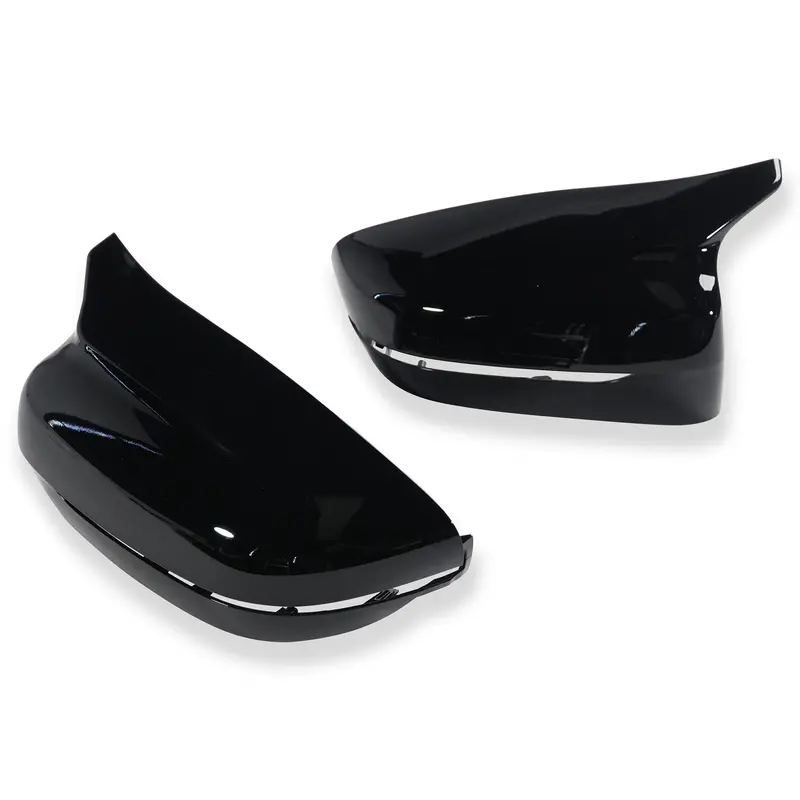 Exon Gloss Black M Performance–Style Mirror Cap Covers For Bmw I3, 3–8 Series (G20, G22, G11–G16, G23, G28, G30, G38) – Rhd 1