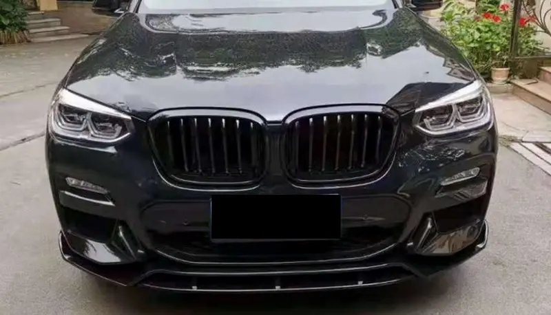 Exon Gloss Black M-Style Front Lip Spoiler For Bmw X3 G01 & X4 G02 (Including M40I) 1