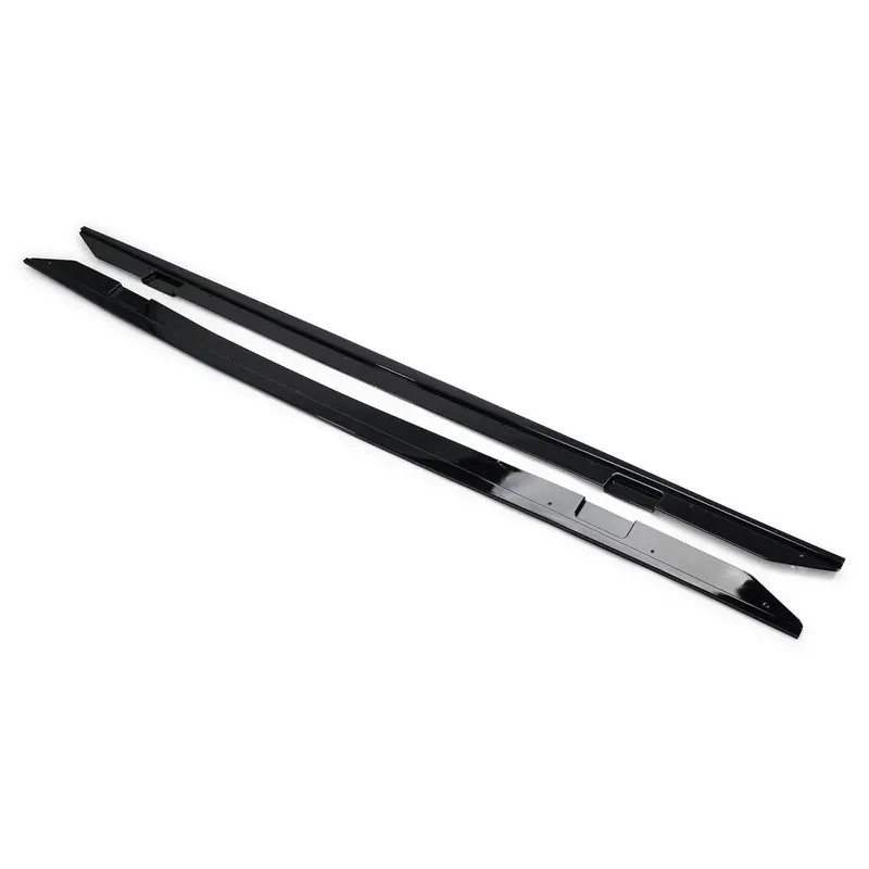Exon Gloss Black Side Skirt Enhancer – M Performance Style For Bmw 2-Series F22/F23 (220I To M240I) 1